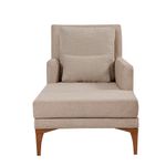 Casa si Gradina - Mobilier - Canapele si coltare - Canapele - Canapea de zi, Atelier Del Sofa, lemn de fag, crem, 79x167x100 cm - Infinity.ro