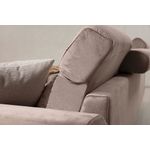 Casa si Gradina - Mobilier - Canapele si coltare - Coltare - Coltar, Hanah Home, lemn fag si pal, bej, 190x308x100 cm - Infinity.ro
