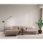 Casa si Gradina - Mobilier - Canapele si coltare - Coltare - Coltar, Hanah Home, lemn fag si pal, bej, 190x308x100 cm - Infinity.ro