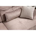 Casa si Gradina - Mobilier - Canapele si coltare - Coltare - Coltar, Hanah Home, lemn fag si pal, bej, 190x308x100 cm - Infinity.ro