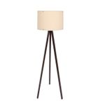 Casa si Gradina - Corpuri si surse de iluminat - Veioze si lampi - Lampadare - Lampadar, Opviq, mdf, crem, nuc, 145 cm - Infinity.ro