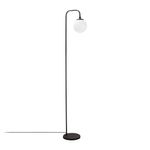 Casa si Gradina - Corpuri si surse de iluminat - Veioze si lampi - Lampadare - Lampadar, Opviq, metal, negru crem, 27x27x146 cm - Infinity.ro