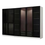 Casa si Gradina - Mobilier - Dulapuri si sifoniere - Sifoniere - Sifonier, Hanah Home, pal melaminat, alb negru, 270x52x210 cm, 506MNR2733 - Infinity.ro