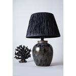 Casa si Gradina - Corpuri si surse de iluminat - Veioze si lampi - Veioze - Veioza, Opviq, ceramica, negru, 30x45 cm - Infinity.ro