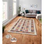 Casa si Gradina - Textile si covoare - Covoare - Covoare casa - Covor, Conceptum Hypnose, multicolor, 80x140 cm, 100% poliester, antiderapant, 288NGR2461 - Infinity.ro