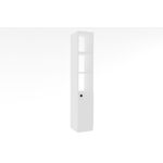 Casa si Gradina - Mobilier - Mobilier baie - Corpuri baie - Dulap baie, Hanah Home, pal melaminat, alb, 30x29.6x170 cm - Infinity.ro