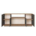 Casa si Gradina - Mobilier - Comode si corpuri - Console - Consola, Hanah Home, pal melaminat, pin atlantic şi antracit, 180x44.5x75 cm - Infinity.ro