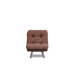Canapea extensibila, Atelier Del Sofa, metal, in, maro deschis, 110x70 cm