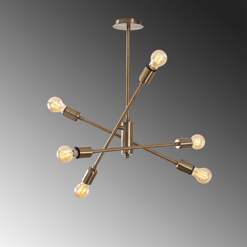 Casa si Gradina - Corpuri si surse de iluminat - Lustre si pendule - Candelabru, Opviq, metal, vintage, 55x55x59 cm - Infinity.ro