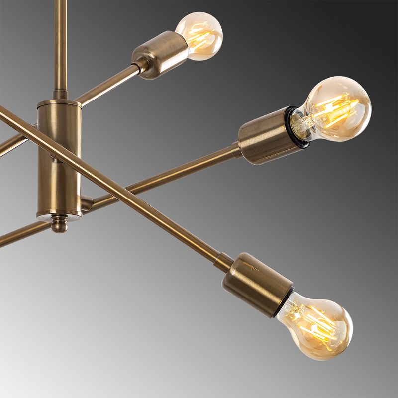 Casa si Gradina - Corpuri si surse de iluminat - Lustre si pendule - Candelabru, Opviq, metal, vintage, 55x55x59 cm - Infinity.ro