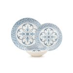Casa si Gradina - Bucatarie si vesela - Vesela si tacamuri - Servicii de masa - Set de masa 24 piese, Hermia, portelan, multicolor, 387GRP1382 - Infinity.ro