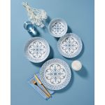 Casa si Gradina - Bucatarie si vesela - Vesela si tacamuri - Servicii de masa - Set de masa 24 piese, Hermia, portelan, multicolor, 387GRP1382 - Infinity.ro
