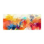 Casa si Gradina - Decoratiuni - Tablouri - Tablou canvas decorativ, Wallxpert, panza, multicolor, 50x120 cm, rama lemn, 451ERN1163 - Infinity.ro