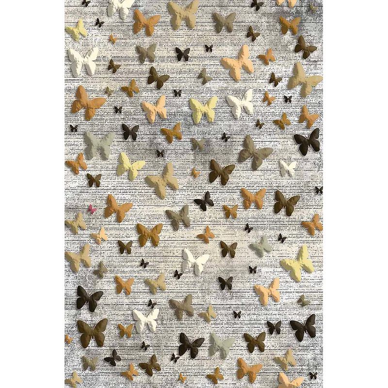 Casa si Gradina - Textile si covoare - Covoare - Covorase intrare - Covoras de intrare, Conceptum Hypnose, multicolor, 100x150 cm, 100% poliester, antiderapant, 477HFT1606 - Infinity.ro