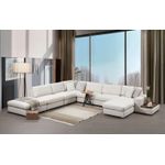 Casa si Gradina - Mobilier - Canapele si coltare - Coltare - Coltar, Atelier Del Sofa, lemn fag si pal, alb, 374x428x102 cm - Infinity.ro