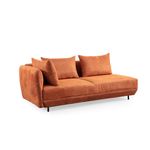 Casa si Gradina - Mobilier - Canapele si coltare - Coltare - Coltar, Atelier Del Sofa, lemn de fag si pal, portocaliu, 310x265x102 cm - Infinity.ro