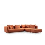 Casa si Gradina - Mobilier - Canapele si coltare - Coltare - Coltar, Atelier Del Sofa, lemn de fag si pal, portocaliu, 310x265x102 cm - Infinity.ro