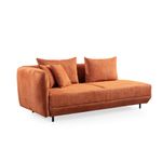 Casa si Gradina - Mobilier - Canapele si coltare - Coltare - Coltar, Atelier Del Sofa, lemn de fag si pal, portocaliu, 310x265x102 cm - Infinity.ro