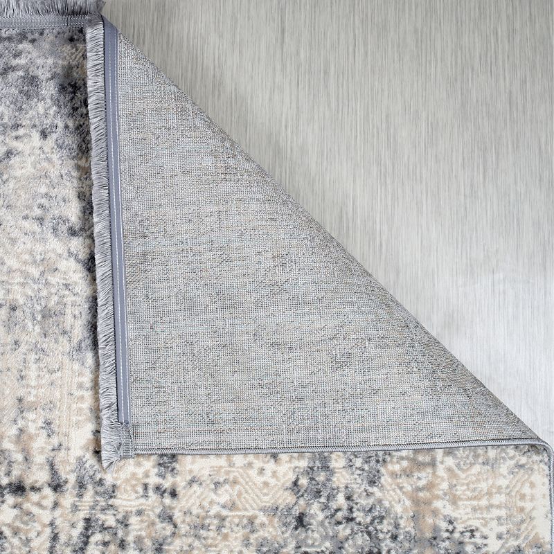 Casa si Gradina - Textile si covoare - Covoare - Covoare casa - Covor, Conceptum Hypnose, gri bej crem, 140x200 cm, polipropilena si poliester, 952CCL1158 - Infinity.ro