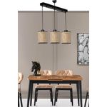 Casa si Gradina - Corpuri si surse de iluminat - Lustre si pendule - Lustra, Opviq, ratan, 55x15x70 cm - Infinity.ro