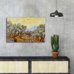 Casa si Gradina - Decoratiuni - Tablouri - Tablou canvas decorativ, Wallxpert, multicolor, panza piele de caprioara, rama lemn, 45x70 cm, 249CVT1506 - Infinity.ro