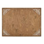 Casa si Gradina - Textile si covoare - Textile bucatarie - Fete de masa - Set de covorase de masa, Hermia, lemn, nuc, 33x45 cm, 6 bucati - Infinity.ro