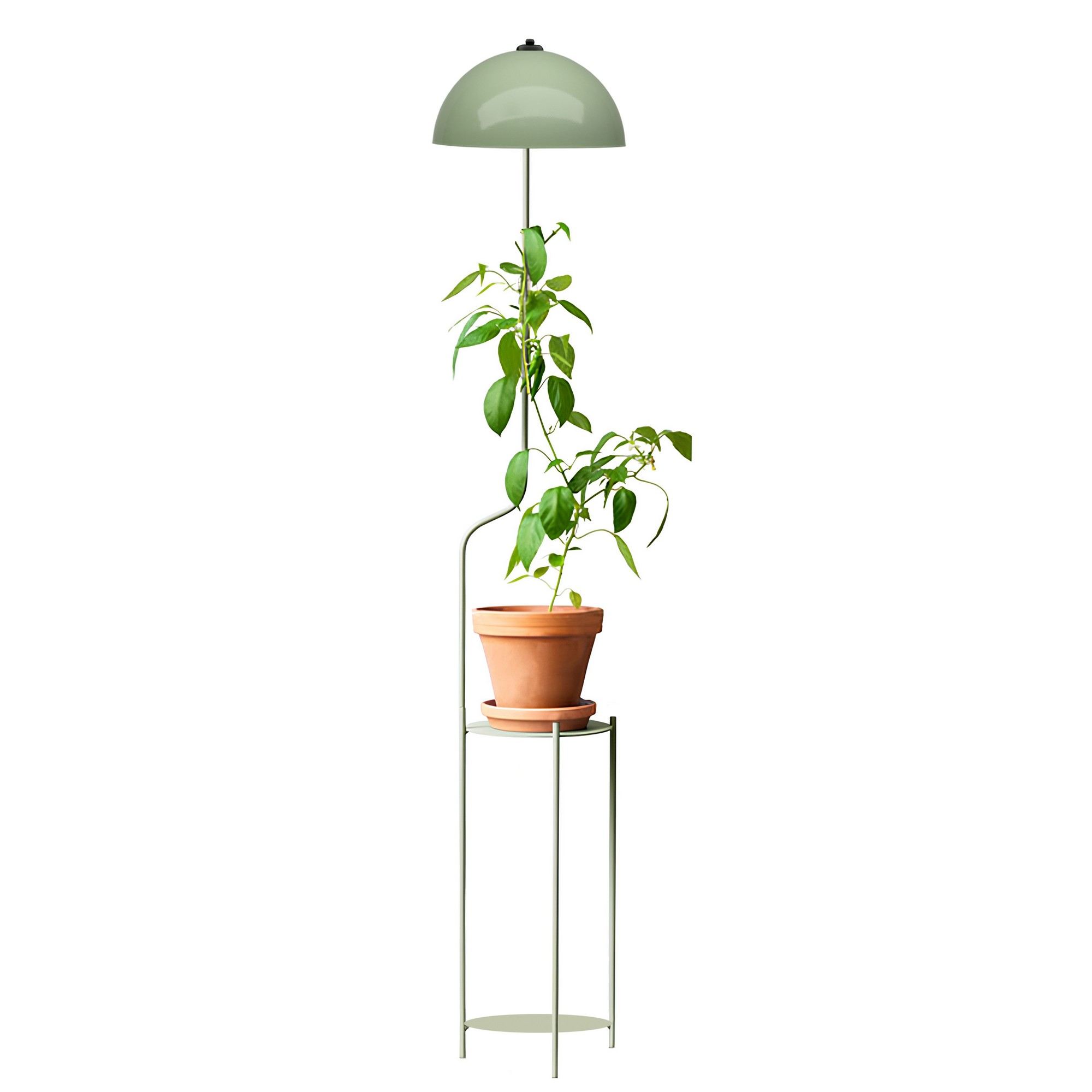 Lampadar, Opviq, metal, menta, 135 cm