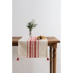 Casa si Gradina - Textile si covoare - Textile bucatarie - Fete de masa - Runner de masa, Hermia, rosu, 50x150 cm, bumbac si poliester - Infinity.ro