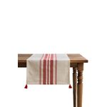 Casa si Gradina - Textile si covoare - Textile bucatarie - Fete de masa - Runner de masa, Hermia, rosu, 50x150 cm, bumbac si poliester - Infinity.ro