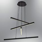 Casa si Gradina - Corpuri si surse de iluminat - Lustre si pendule - Candelabru, Opviq, metal, negru, diametru 66 cm, inaltime 120 cm - Infinity.ro