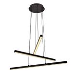 Casa si Gradina - Corpuri si surse de iluminat - Lustre si pendule - Candelabru, Opviq, metal, negru, diametru 66 cm, inaltime 120 cm - Infinity.ro