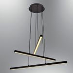 Casa si Gradina - Corpuri si surse de iluminat - Lustre si pendule - Candelabru, Opviq, metal, negru, diametru 66 cm, inaltime 120 cm - Infinity.ro