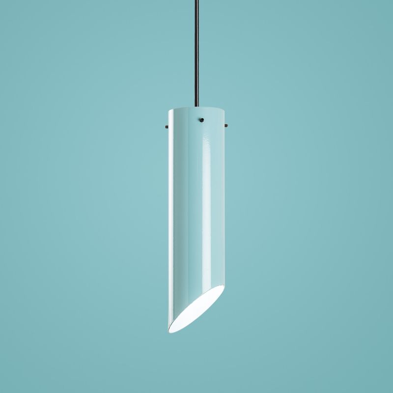 Casa si Gradina - Corpuri si surse de iluminat - Lustre si pendule - Lustra, Opviq, metal, turcoaz, inaltime reglabila, diametru 8 cm - Infinity.ro