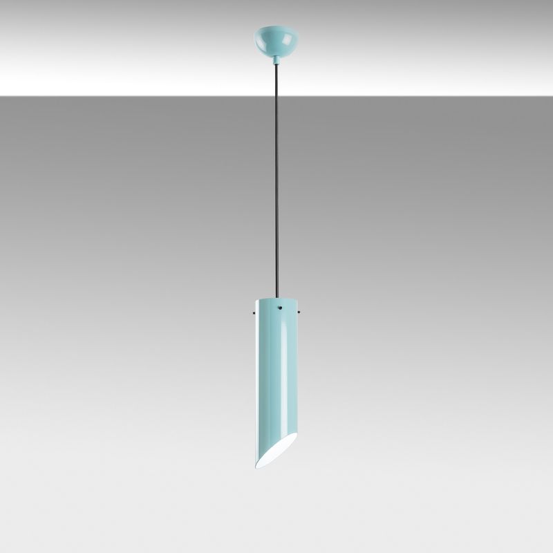 Casa si Gradina - Corpuri si surse de iluminat - Lustre si pendule - Lustra, Opviq, metal, turcoaz, inaltime reglabila, diametru 8 cm - Infinity.ro