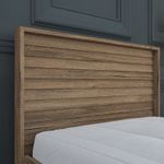 Casa si Gradina - Mobilier - Saltele si somiere - Somiere - Somiera, Hanah Home, pal, nuc, 169x205x120 cm - Infinity.ro