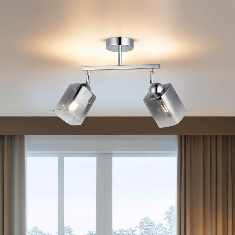 Casa si Gradina - Corpuri si surse de iluminat - Lustre si pendule - Candelabru, Opviq, metal, crom, 30 cm - Infinity.ro