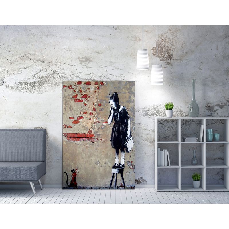 Casa si Gradina - Decoratiuni - Tablouri - Tablou canvas decorativ, Wallxpert, multicolor, 70x100 cm, 50% bumbac 50% poliester, rama lemn, 966BRS1146 - Infinity.ro