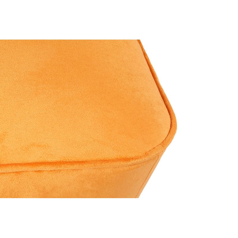 Casa si Gradina - Mobilier - Scaune si fotolii - Tabureti - Taburet, Hanah Home, lemn masiv, portocaliu, 57x45x45 cm - Infinity.ro