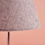 Casa si Gradina - Corpuri si surse de iluminat - Veioze si lampi - Veioze - Veioza, Opviq, textil, gri, 22x14x37 cm - Infinity.ro