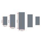 Casa si Gradina - Decoratiuni - Tablouri - Tablou decorativ 5 piese, Wallxpert, mdf, multicolor, 110x60 cm, 232MLD1967 - Infinity.ro