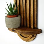 Casa si Gradina - Mobilier - Biblioteci si rafturi - Rafturi - Raft de perete, Hanah Home, placaj, nuc, 40x20x9 cm, 792EVL9070 - Infinity.ro