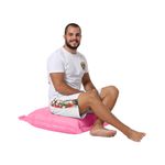 Casa si Gradina - Gradina si terasa - Mobilier exterior - Perne decorative exterior - Perna decorativa de gradina, Hanah Home, roz, 70x70 cm, poliester, impermeabila - Infinity.ro