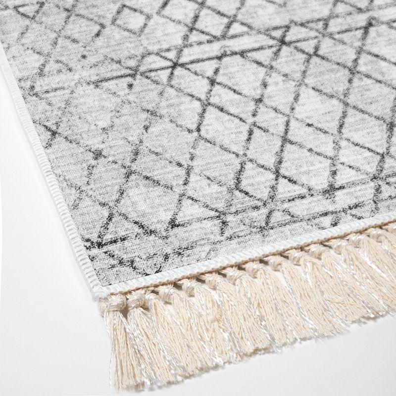 Casa si Gradina - Textile si covoare - Covoare - Covoare casa - Covor, Conceptum Hypnose, gri, 100x200 cm, 100% poliester, antiderapant, lavabil la masina, 955ANR2834 - Infinity.ro