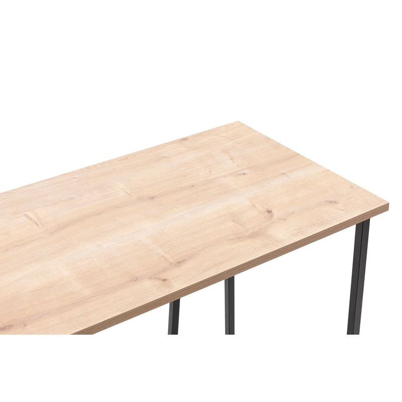 Casa si Gradina - Mobilier - Mese si birouri - Birouri - Birou, Hanah Home, pal melaminat, safir si negru, 120x50x72 cm - Infinity.ro
