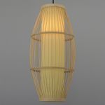 Casa si Gradina - Corpuri si surse de iluminat - Lustre si pendule - Candelabru, Opviq, plastic si ratan, stejar, diametru 20 cm, inaltime 120 cm, 701CHD1728 - Infinity.ro