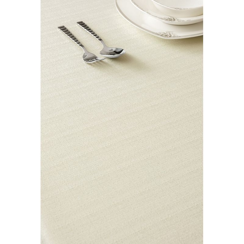 Casa si Gradina - Textile si covoare - Textile bucatarie - Fete de masa - Fata de masa, Hermia, ecru, 150x300 cm, 100% poliester, lavabila la masina - Infinity.ro