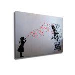 Casa si Gradina - Decoratiuni - Tablouri - Tablou decorativ pe panza, Wallxpert, multicolor, 50x70 cm, 50% bumbac 50% poliester, rama lemn, 966BRS1109 - Infinity.ro