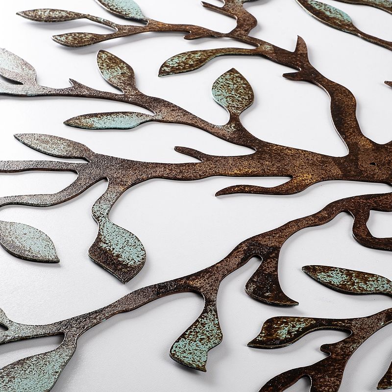 Casa si Gradina - Decoratiuni - Decoratiuni perete - Accesoriu decorativ de perete, Wallxpert, metal, multicolor, 60x60 cm, 891TNL2427 - Infinity.ro
