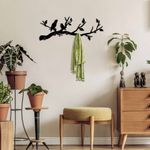 Casa si Gradina - Mobilier - Organizare si depozitare - Cuiere - Cuiere de perete, Wallxpert, metal, negru, 67x27x2 cm - Infinity.ro