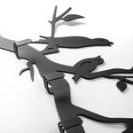 Casa si Gradina - Mobilier - Organizare si depozitare - Cuiere - Cuiere de perete, Wallxpert, metal, negru, 67x27x2 cm - Infinity.ro